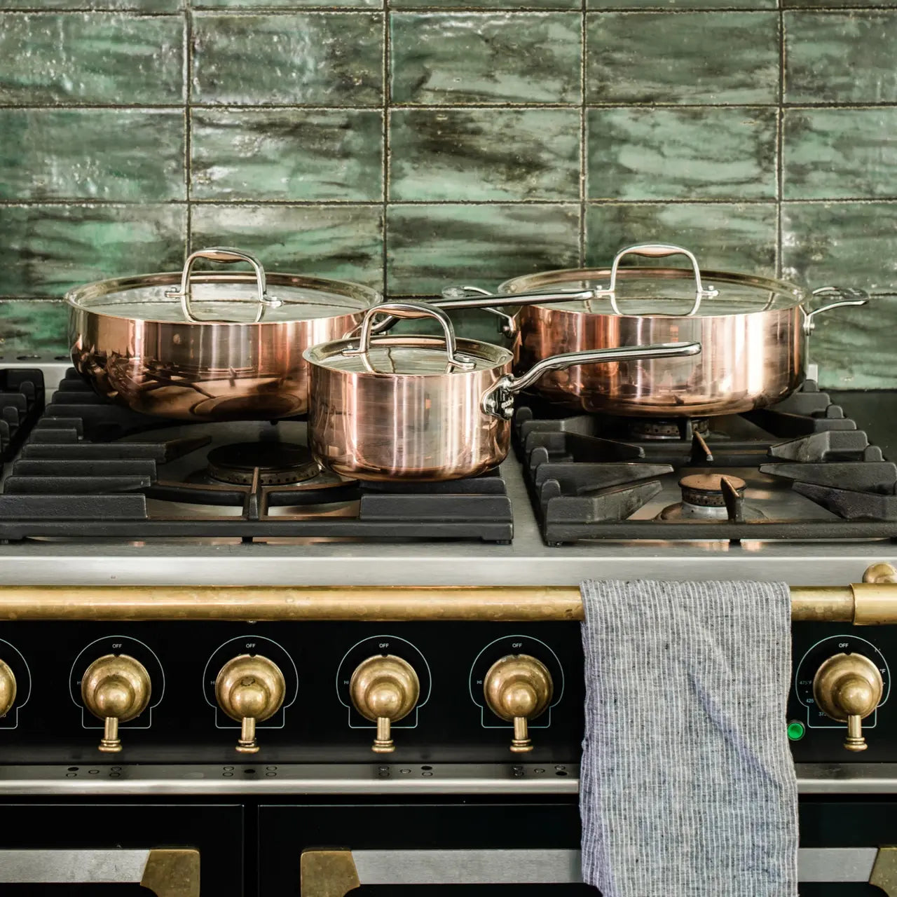 The Copper Elite Clad Cookware Set – Handcrafted in France
